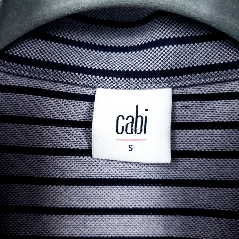 CAbi car coat dappled stripe style 5474 size small - Picture 7 of 8